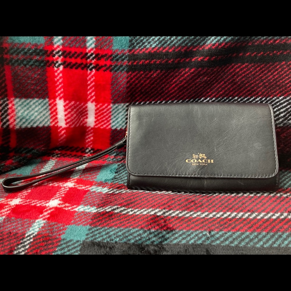 Coach Phone Wallet / Wristlet.